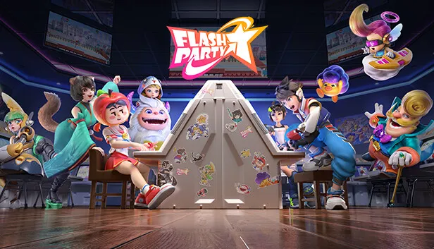 Flash Party character select screen